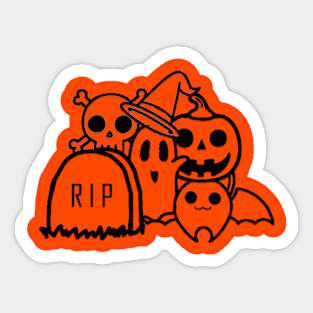 Spookie Halloween Sticker